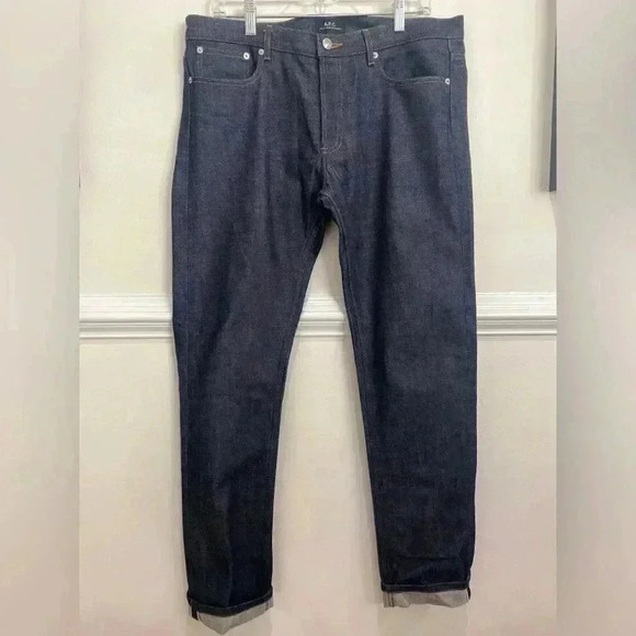 Men's Classic Blue Jeans - Picture 2 of 13